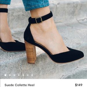 Soludos suede Collette heel